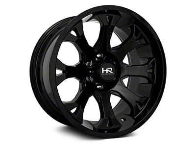 Hardrock Offroad Bloodshot Xposed Gloss Black 5-Lug Wheel; 20x12; -44mm Offset (14-21 Tundra)