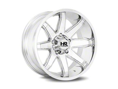Hardrock Offroad Bones Xposed Gloss Black Milled 5-Lug Wheel; 20x12; -44mm Offset (14-21 Tundra)