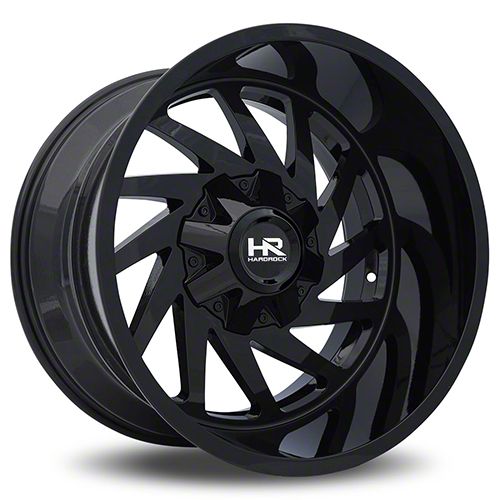 Hardrock Offroad Tundra Gunner Gloss Black Milled 6-Lug