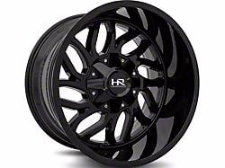 Hardrock Offroad Destroyer Gloss Black 6-Lug Wheel; 20x10; -19mm Offset (22-25 Tundra)