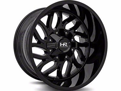 Hardrock Offroad Destroyer Gloss Black 6-Lug Wheel; 20x10; -19mm Offset (22-25 Tundra)