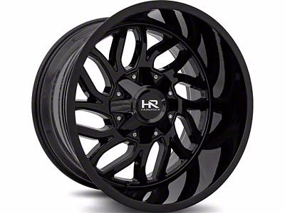 Hardrock Offroad Destroyer Gloss Black 6-Lug Wheel; 20x9; 0mm Offset (22-25 Tundra)