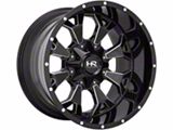 Hardrock Offroad Devastator Gloss Black Milled 5-Lug Wheel; 20x10; -19mm Offset (14-21 Tundra)