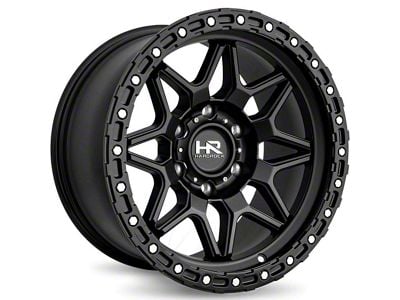 Hardrock Offroad H105 Matte Black 6-Lug Wheel; 17x9; -12mm Offset (22-25 Tundra)