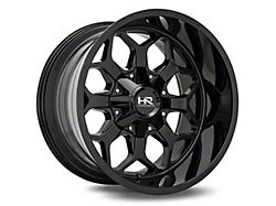 Hardrock Offroad Indestructible Gloss Black 6-Lug Wheel; 20x10; -19mm Offset (22-25 Tundra)