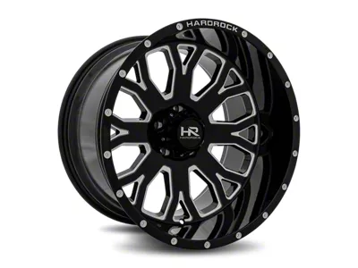 Hardrock Offroad Spine Xposed Chrome 5-Lug Wheel; 22x12; -44mm Offset (14-21 Tundra)