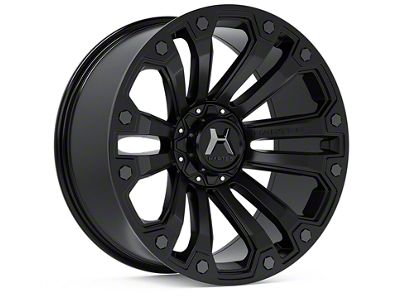 Hartes Metal Rhino Matte Black 5-Lug Wheel; 22x10; -18mm Offset (07-13 Tundra)