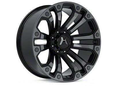 Hartes Metal Rhino Matte Black Machined with Satin Dark Tint 6-Lug Wheel; 20x10; -18mm Offset (25-26 4Runner)