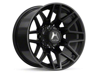 Hartes Metal Crossbow Satin Black Wheel; 20x10; -18mm Offset (76-86 Jeep CJ7)