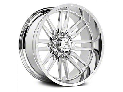 Hartes Metal Whipsaw Polished Wheel; 24x12; -44mm Offset (76-86 Jeep CJ7)