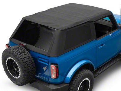 Havoc Offroad Voyager Fastback Soft Top; Black (21-25 Bronco 2-Door)