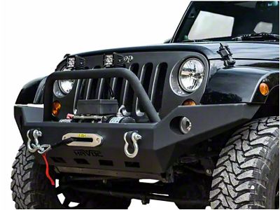 Havoc Offroad Gen 2 Claw Hammer Full Width Front Bumper; Textured Black (07-18 Jeep Wrangler JK)