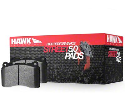 Hawk Performance HP 5.0 Brake Pads; Front Pair (12-13 Jeep Grand Cherokee WK2 SRT8; 14-21 Jeep Grand Cherokee WK2 SRT)