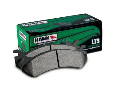 Hawk Performance LTS Brake Pads; Rear Pair (18-25 Jeep Wrangler JL w/ 342mm Solid Rear Rotors)