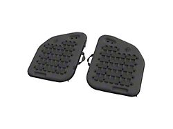 Hazard 4 Molded Storage Headliners; Black (18-25 Jeep Wrangler JL)