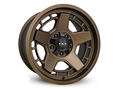 HD Off-Road Wheels Atlas Satin Bronze 6-Lug Wheel; 17x9; -12mm Offset (05-15 Tacoma)