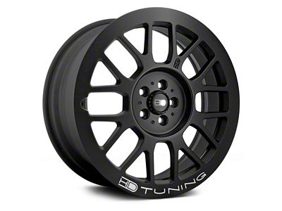 HD Off-Road Wheels Gear Satin Black Wheel; 18x7.5; 20mm Offset (93-98 Jeep Grand Cherokee ZJ)