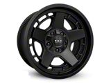 HD Off-Road Wheels Atlas Satin Black Wheel; 17x9; 0mm Offset (76-86 Jeep CJ7)