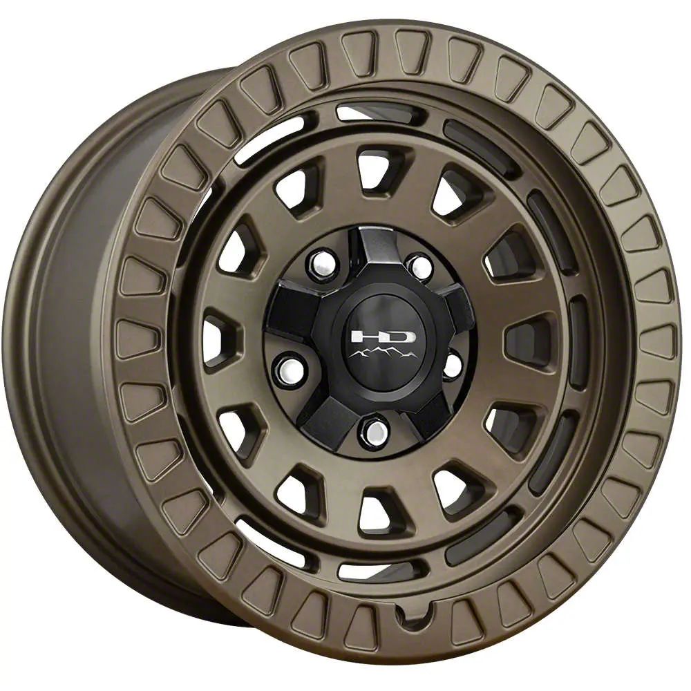 Thret Offroad Jeep Wrangler Firewall Bronze Wheel; 17x9 Thret Offroad Jeep Wrangler Firewall Bronze Wheel; 17x9