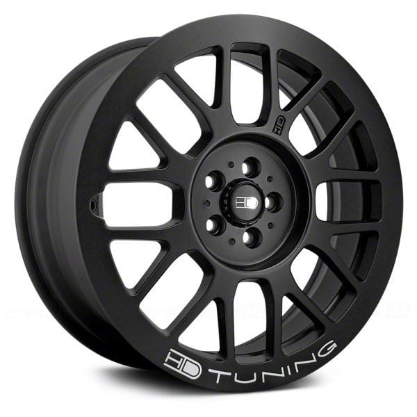 HD Off-Road Wheels Jeep Wrangler Gear Satin Black Wheel