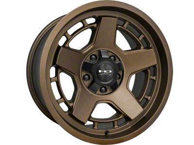 HD Off-Road Wheels Atlas Satin Bronze 5-Lug Wheel; 17x9; 0mm Offset (14-21 Tundra)