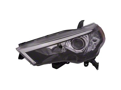 Headlights Depot Halogen Headlight; Driver Side (14-18 4Runner)