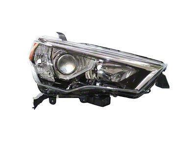 Headlights Depot Halogen Headlight; Passenger Side (2014 4Runner)