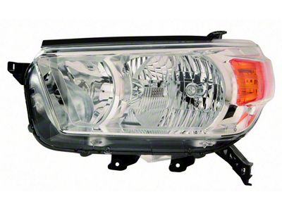 Headlights Depot Headlight; Driver Side (10-13 4Runner Limited, SR5)