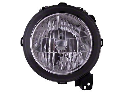 Headlights Depot Halogen Headlight; Passenger Side (20-25 Jeep Gladiator JT)
