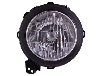 Headlights Depot Halogen Headlight; Driver Side (18-25 Jeep Wrangler JL)