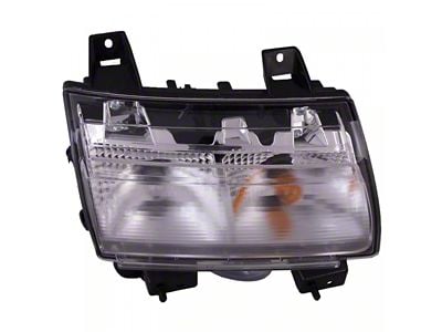 Headlights Depot Halogen Park Signal Marker Light with DRL; Passenger Side (18-25 Jeep Wrangler JL)