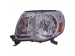 Headlights Depot Halogen Headlight; Driver Side (05-11 Tacoma)