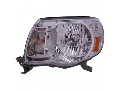 Headlights Depot Halogen Headlight; Driver Side (05-11 Tacoma)