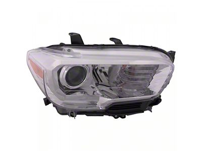 Headlights Depot Halogen Headlight; Passenger Side (16-18 Tacoma)