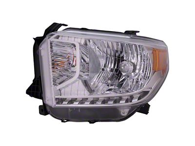 Headlights Depot Halogen Headlight; Driver Side (14-17 Tundra SR)
