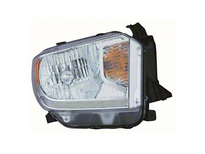Headlights Depot Halogen Headlight; Passenger Side (14-17 Tundra 1794 Edition, Platinum)