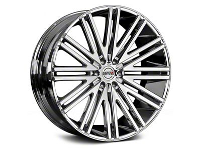 Heavy Hitters HH12 Tru Chrome 6-Lug Wheel; 22x9.5; 30mm Offset (22-25 Bronco Raptor)