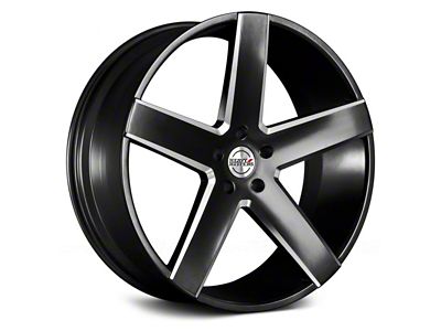 Heavy Hitters HH15 Absolute Black 6-Lug Wheel; 22x9.5; 30mm Offset (22-25 Bronco Raptor)