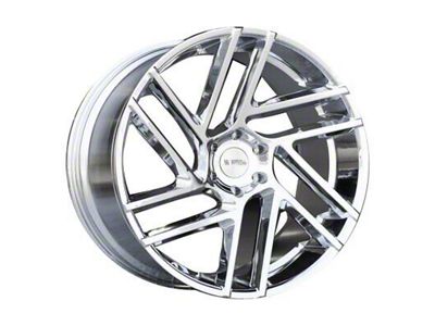 Heavy Hitters Forged HF6 Tru Chrome 6-Lug Wheel; 22x9.5; 30mm Offset (22-25 Bronco Raptor)