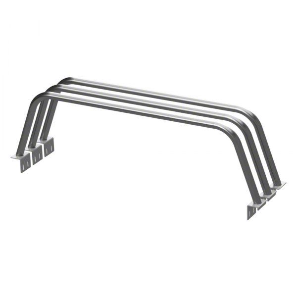 Heavy Metal Off-Road Frontier 19-Inch Triple Bed Bars; Bare