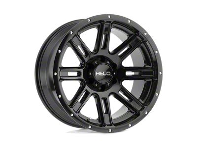 HELO HE900 Gloss Black 6-Lug Wheel; 20x9; 18mm Offset (05-21 Frontier)