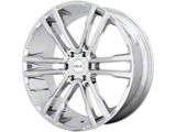 HELO HE918 Chrome 6-Lug Wheel; 20x9; 30mm Offset (05-15 Tacoma)