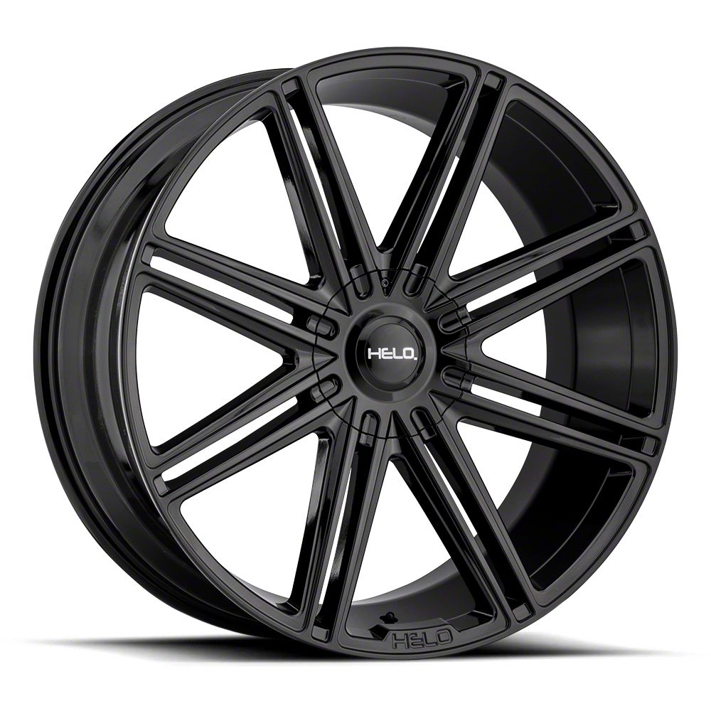 HELO Bronco HE913 Gloss Black 6-Lug Wheel; 20x8.5; 35mm Offset ...