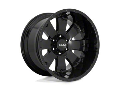 HELO HE917 Gloss Black 6-Lug Wheel; 20x10; -18mm Offset (22-26 Bronco Raptor)
