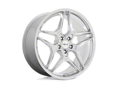 HELO HE919 Chrome 5-Lug Wheel; 17x7.5; 38mm Offset (21-25 Bronco Sport)