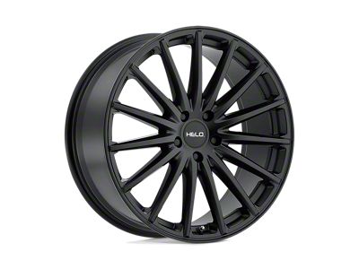 HELO HE894 Satin Black Wheel; 17x7.5; 40mm Offset (84-01 Jeep Cherokee XJ)