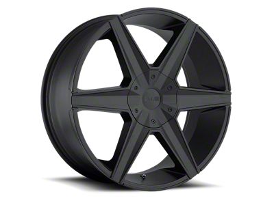 HELO HE887 Satin Black Wheel; 22x9; 15mm Offset (22-25 Jeep Grand Cherokee WL)