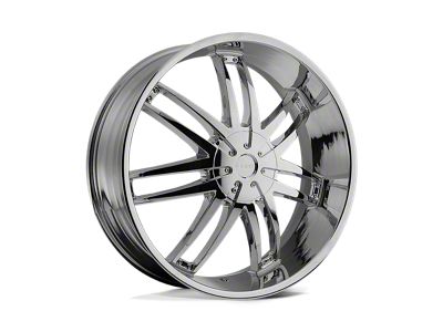HELO HE868 Chrome Wheel; 20x8.5; 38mm Offset (11-21 Jeep Grand Cherokee WK2)