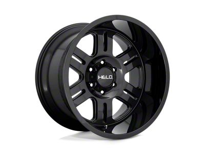 HELO HE916 Gloss Black Wheel; 18x9; 18mm Offset (18-25 Jeep Wrangler JL)