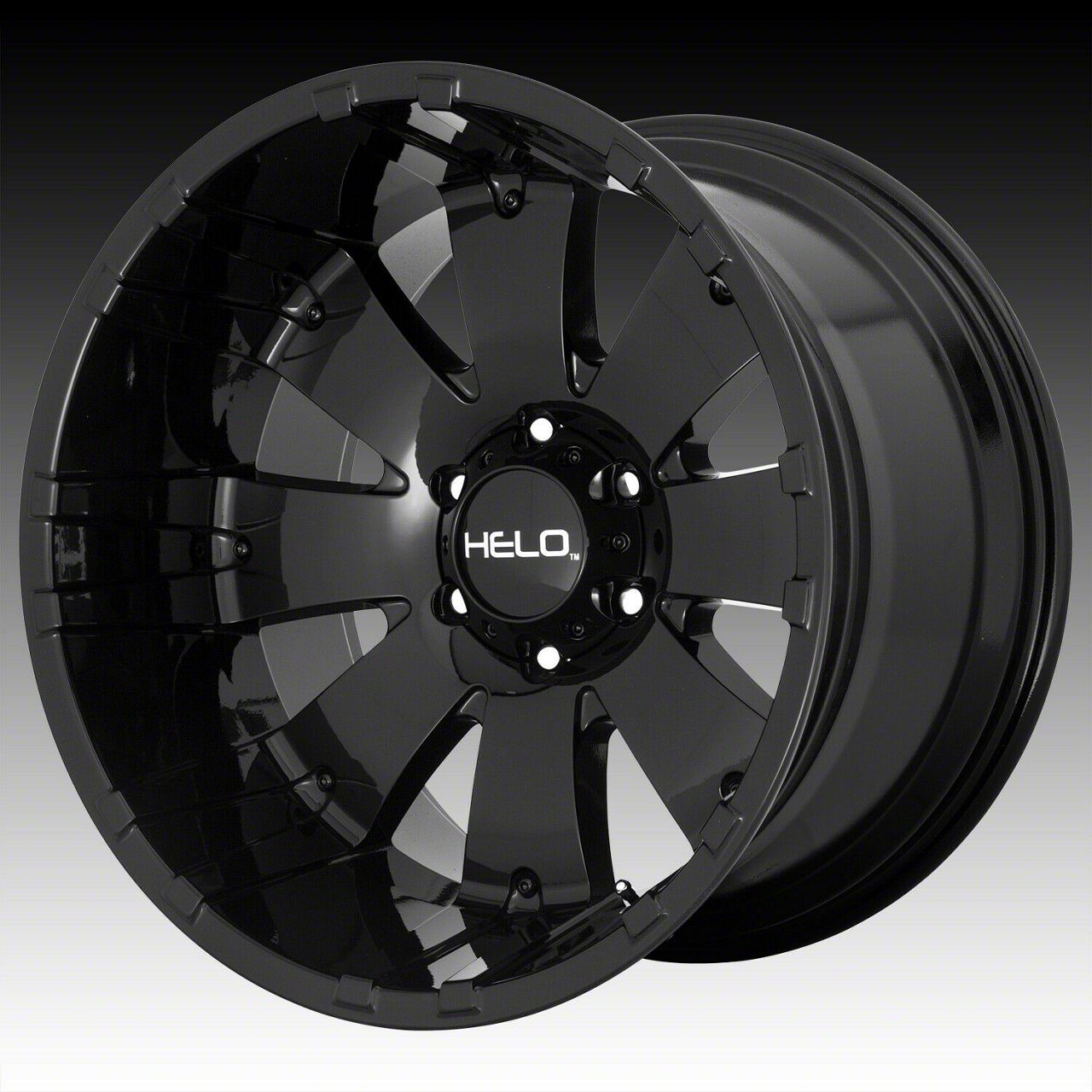 HELO Tacoma HE917 Gloss Black 6-Lug Wheel; 20x10; -18mm Offset ...